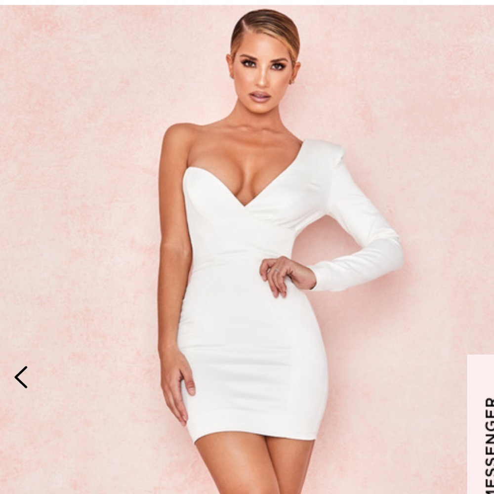 House of CB white Tiffany dress
